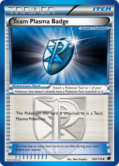 Team Plasma Badge — Plasma Freeze