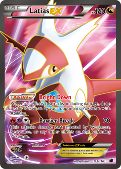 Latias-EX — Plasma Freeze