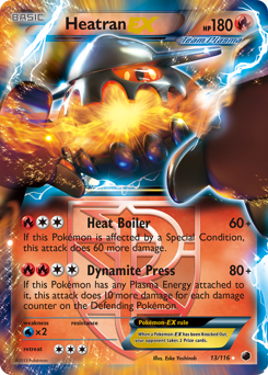 Heatran-EX — Plasma Freeze
