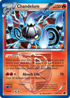 Chandelure — Plasma Freeze