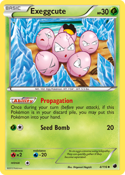 Exeggcute — Plasma Freeze