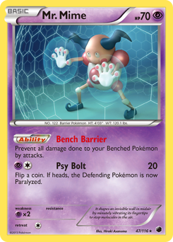 Mr. Mime — Plasma Freeze