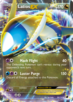 Latios-EX — Plasma Freeze