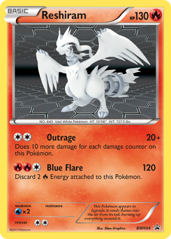 Reshiram — BW Black Star Promos