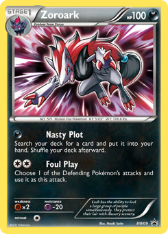 Zoroark — BW Black Star Promos