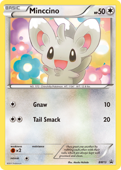 Minccino — BW Black Star Promos