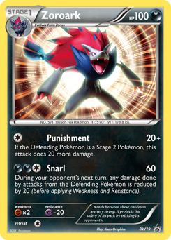 Zoroark — BW Black Star Promos