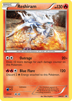 Reshiram — BW Black Star Promos