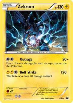 Zekrom — BW Black Star Promos