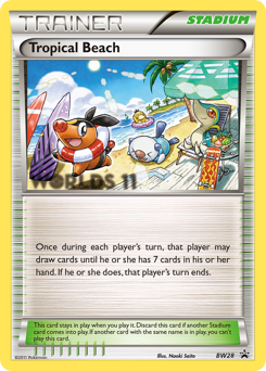 Tropical Beach — BW Black Star Promos