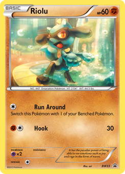Riolu — BW Black Star Promos