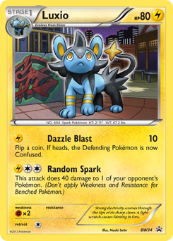 Luxio — BW Black Star Promos