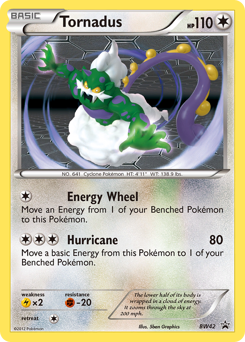 Tornadus — BW Black Star Promos