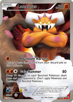 Landorus — BW Black Star Promos
