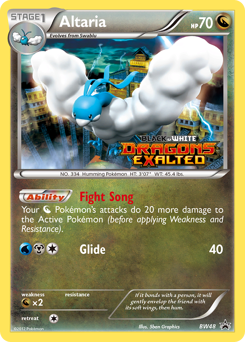 Altaria — BW Black Star Promos