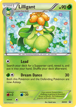Lilligant — BW Black Star Promos
