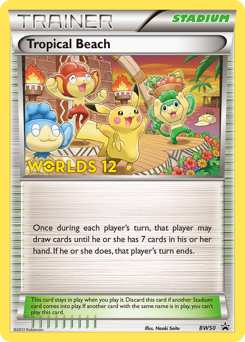 Tropical Beach — BW Black Star Promos