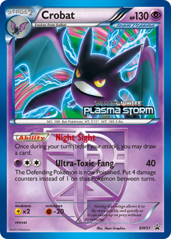 Crobat — BW Black Star Promos
