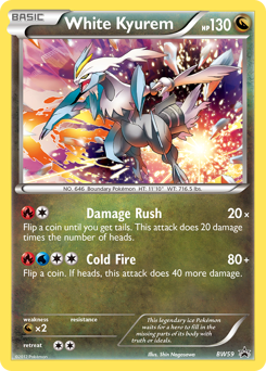 White Kyurem — BW Black Star Promos