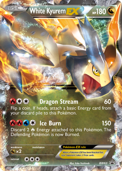 White Kyurem-EX — BW Black Star Promos