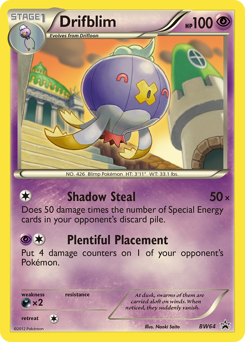 Drifblim — BW Black Star Promos