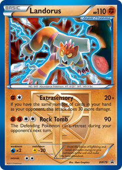 Landorus — BW Black Star Promos