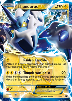Thundurus-EX — BW Black Star Promos