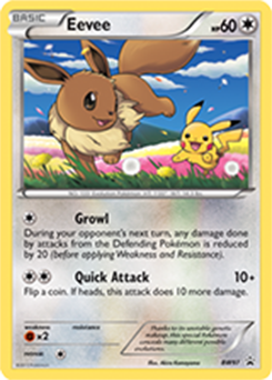Eevee — BW Black Star Promos