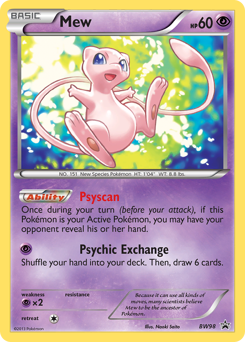 Mew — BW Black Star Promos