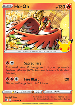 Ho-Oh — Celebrations