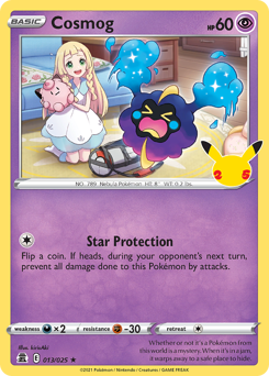 Cosmog — Celebrations