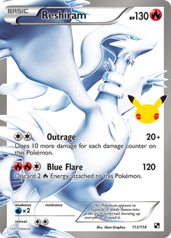 Reshiram — Celebrations: Classic Collection