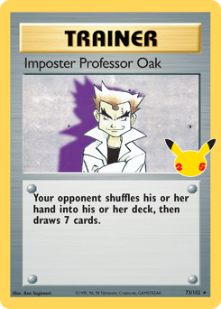 Imposter Professor Oak — Celebrations: Classic Collection