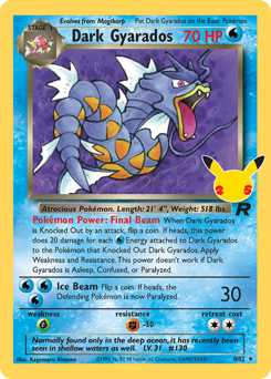 Dark Gyarados — Celebrations: Classic Collection