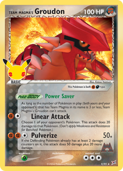 Team Magma's Groudon — Celebrations: Classic Collection