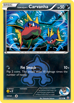 Team Aqua's Carvanha — Double Crisis