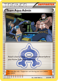 Team Aqua Admin — Double Crisis