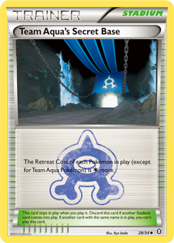 Team Aqua's Secret Base — Double Crisis