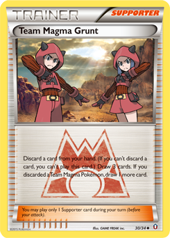 Team Magma Grunt — Double Crisis