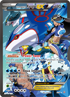 Team Aqua's Kyogre-EX — Double Crisis