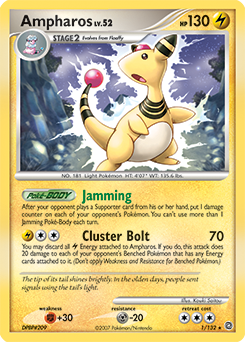 Ampharos — Secret Wonders