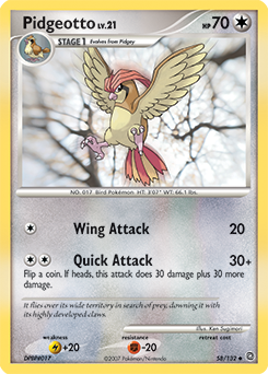 Pidgeotto — Secret Wonders