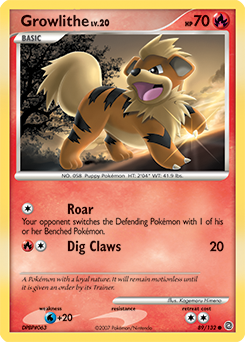 Growlithe — Secret Wonders