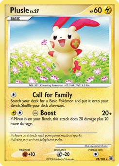 Plusle — Majestic Dawn