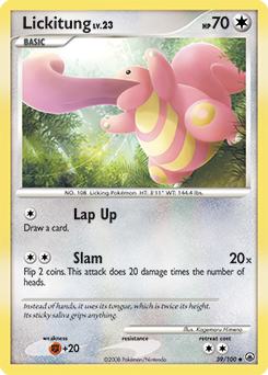 Lickitung — Majestic Dawn