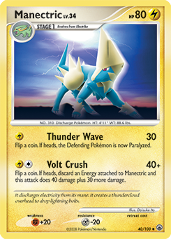 Manectric — Majestic Dawn