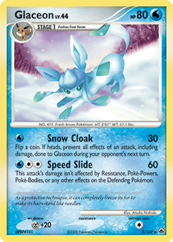 Glaceon — Majestic Dawn