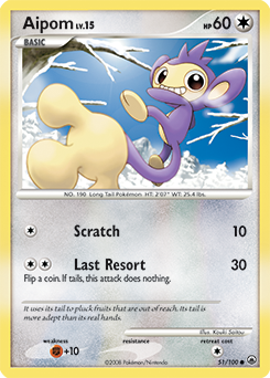 Aipom — Majestic Dawn