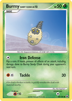 Burmy Sandy Cloak — Majestic Dawn