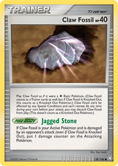 Claw Fossil — Legends Awakened